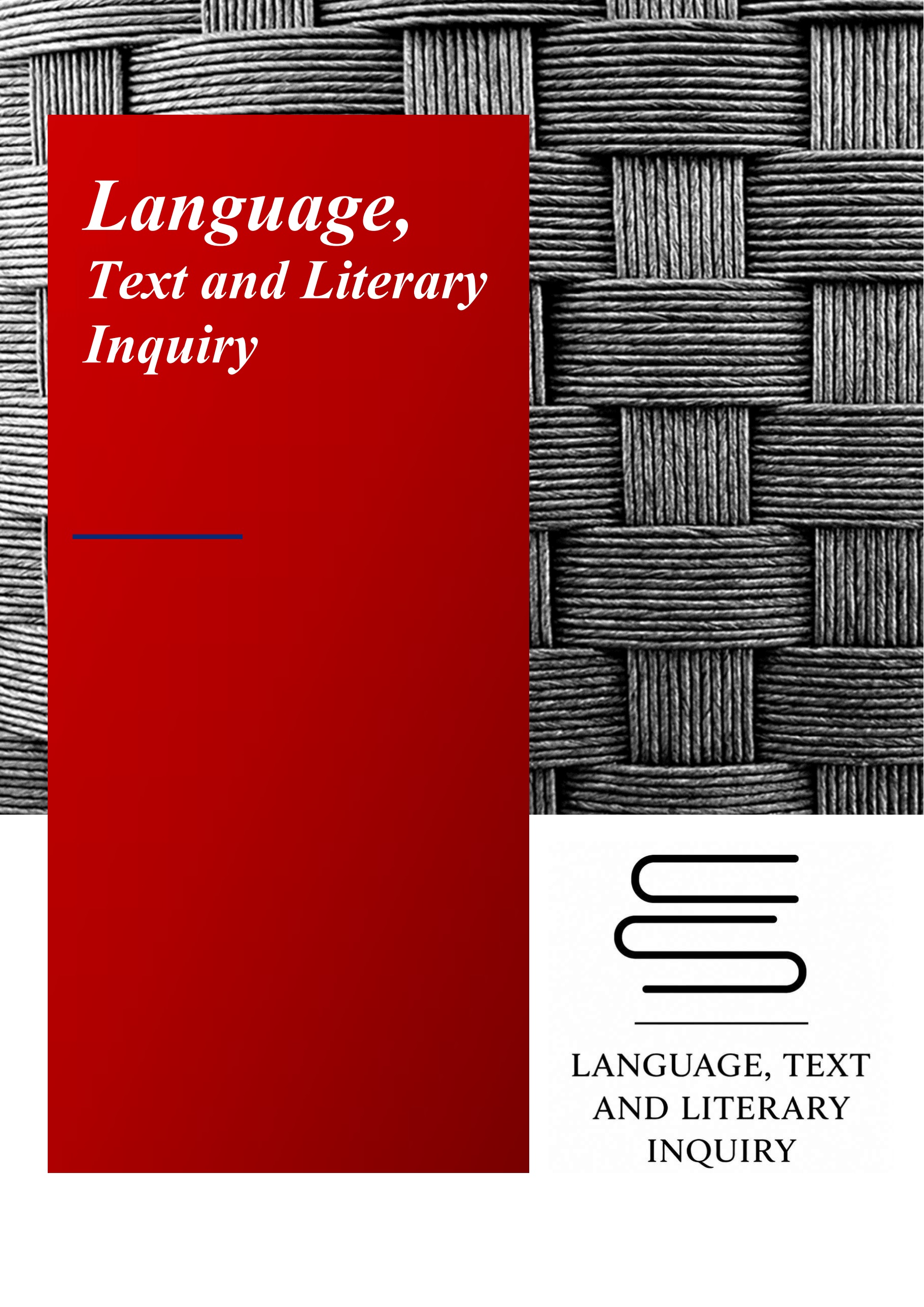Language Text and Literary Inquiry